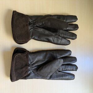 Leather Gloves Size XS – Made in Cambodia, Used Good Condition